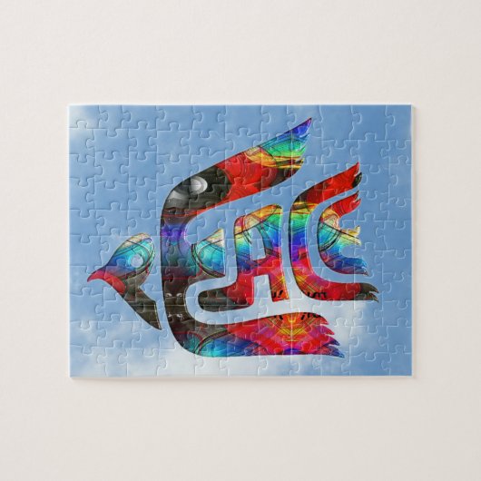 平和の鳥 ジグソーパズル (横)