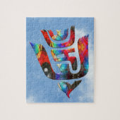 平和の鳥 ジグソーパズル (縦)