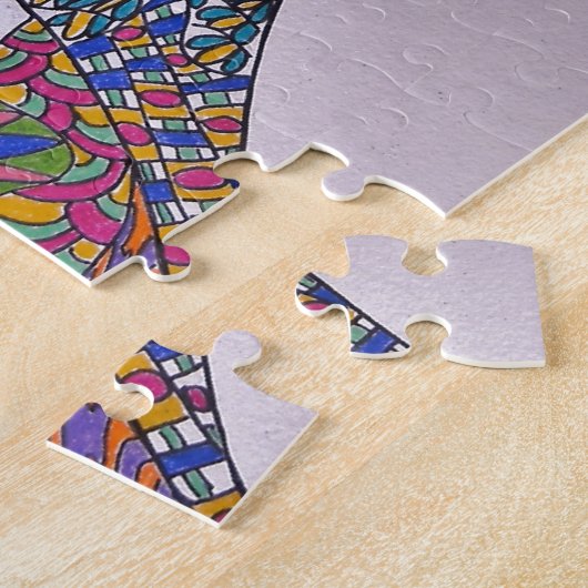 平和の鳩 ジグソーパズル (側面)