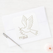 平和の鳩 スクエアシール (封筒)