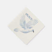 平和の鳩 スタンダードカクテルナプキン (角)