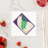 平和の鳩 スタンダードカクテルナプキン (インサイチュ)