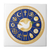 平和の鳩 タイル (正面)