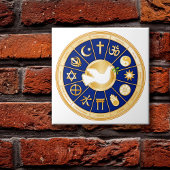 平和の鳩 タイル