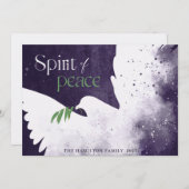 平和の鳩 ディープパープル シーズンカード (正面/裏面)