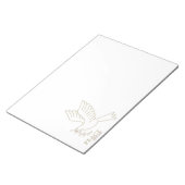 平和の鳩 ノートパッド (アングル)