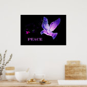 平和の鳩 ポスター (キッチン)