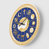 平和の鳩 ラージ壁時計 (傾斜)