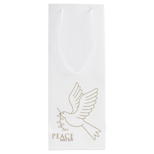 平和の鳩 ワインギフトバッグ (裏面)