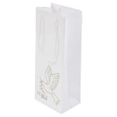 平和の鳩 ワインギフトバッグ (正面アングル)