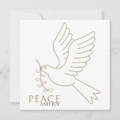 平和の鳩 招待状 (正面)