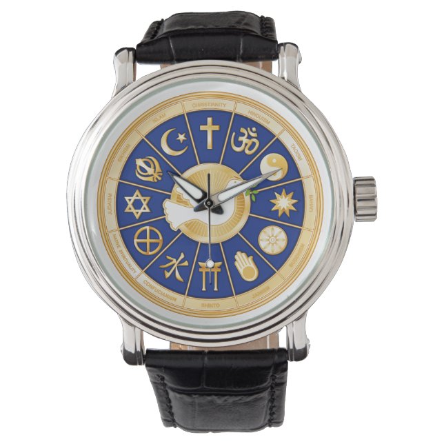 平和の鳩 腕時計 (正面)