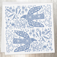 平和の鳩 青い鳥
