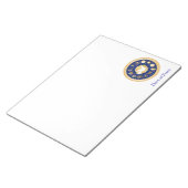 平和の鳩 8.5"x11" ノート (アングル)