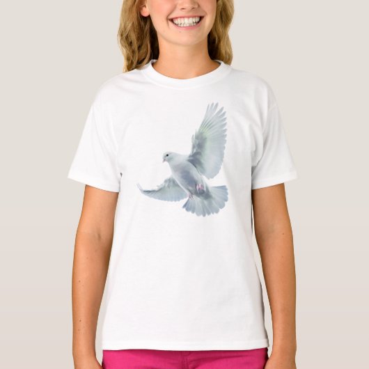 平和の鳩 Tシャツ (正面)