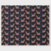 平和の鳩 USA ラッピングペーパー (フラット)