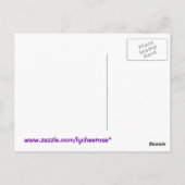 平和はがき用祈りの言葉 ポストカード (裏面)