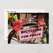平和はがき用自転車 ポストカード (正面/裏面)