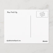 平和はがき用自転車 ポストカード (裏面)