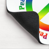 平和はすべてを愛し、 マウスパッド (コーナー)