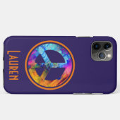 平和はっきりした標識 Case-Mate iPhoneケース (裏面(横))