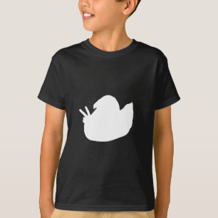 平和はのぞきます! (ワイシャツかフード付きスウェットシャツ) Tシャツ