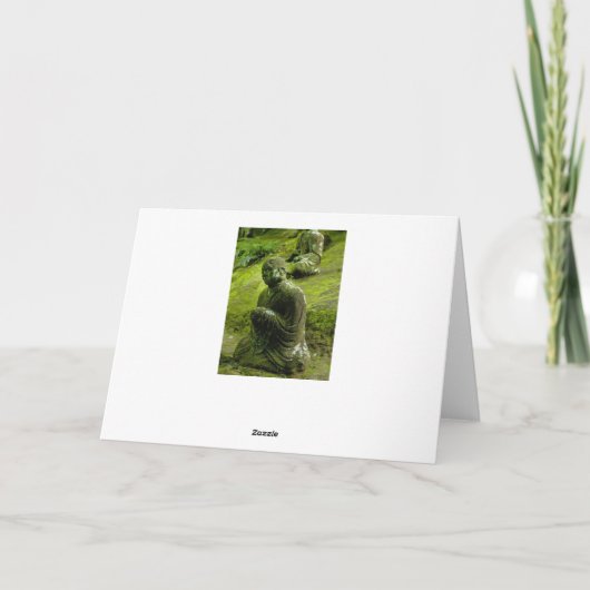 平和は中から来ます。 仏の引用文カード カード (裏面)