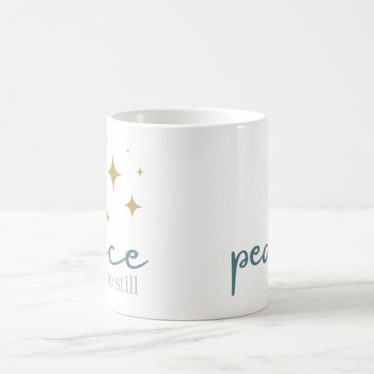 平和は今も変わらない コーヒーマグカップ (中央)