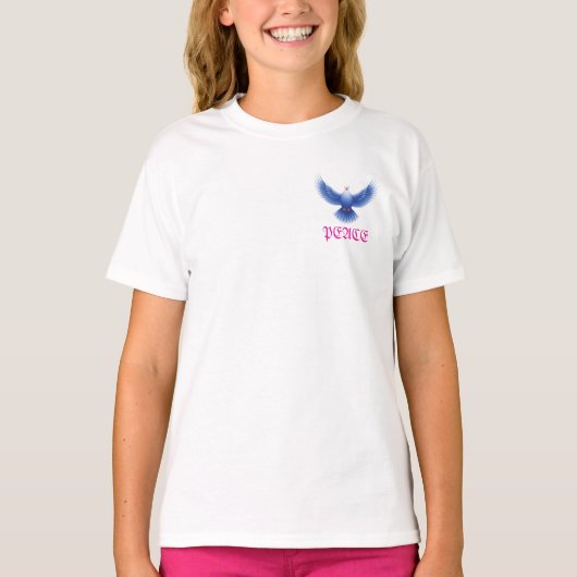 平和は内側から始まる Tシャツ (正面)