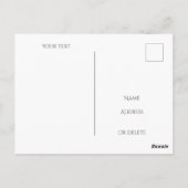 平和は戦争の挨拶をしない ポストカード (裏面)