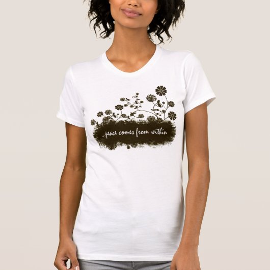 …平和は来ます Tシャツ (正面)