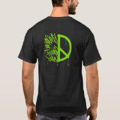 平和は選択 Tシャツ (裏面)