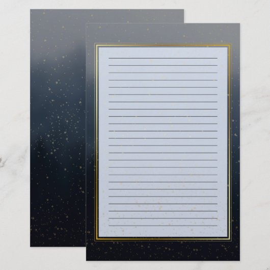 平和は金の文房具 便箋 (正面/裏面)