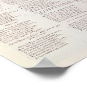 平和への喜びの歌 ポスター (角)