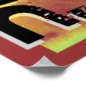 平和への愛の信仰 ポスター (角)