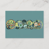 平和への愛の慈悲 名刺 (裏面)