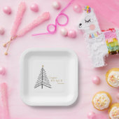 平和への愛を願う。クリスマスホリデー紙プレート ペーパープレート (パーティー)