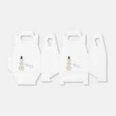 平和への愛を願う。クリスマス雪だるまのお気に入り フェイバーボックス (折り畳みなし)