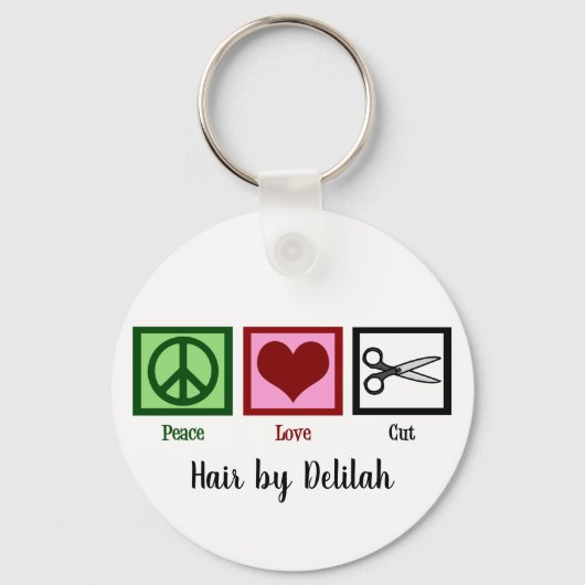 平和への愛 キーホルダー (正面)