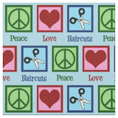 平和への愛 ファブリック (クローズアップ)