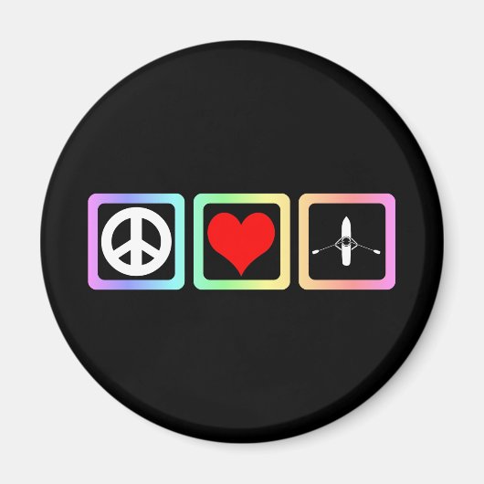 平和への愛 マグネット (正面)