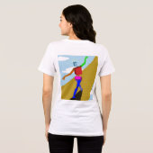 平和への昇華 トライブレンドTシャツ (裏面全面)