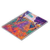 平和への架け橋と人工知能の開発絵画物 ノートブック (左側)