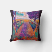 平和への架け橋鮮やかa クッション (裏面)