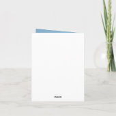 平和もしな凧世界の平和を願飛んでいるう一つ カード (裏面)