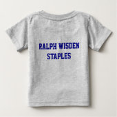 平和を保消し去る ベビーTシャツ (裏面)