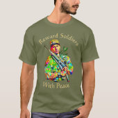 平和を兵士に贈ろう 01 Tシャツ (正面)