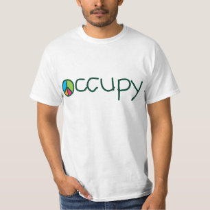 平和を占めて下さい Tシャツ