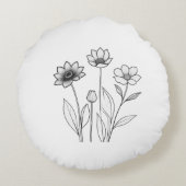 平和を受け入れる ラウンドクッション (裏面)