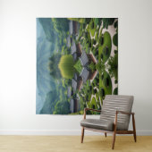 "平和を囁くウォールアート – 風光明媚な山 タペストリー (インサイチュ)